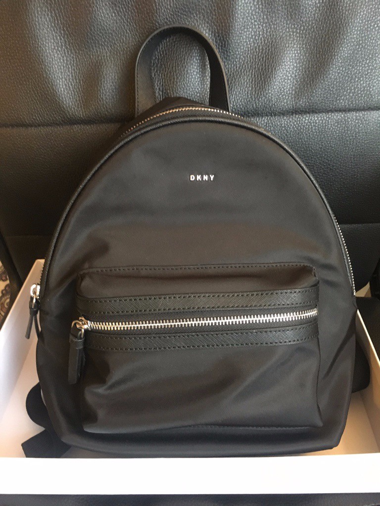 dkny nylon backpack